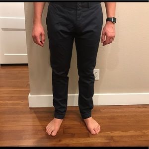 J Crew chinos driggs navy - worn once